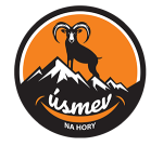 Smile for mountains, castles, Slovakia logo